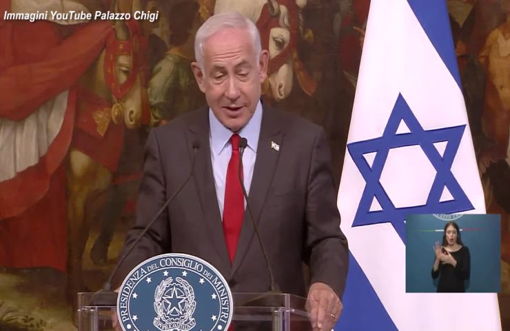 Il Presidente d'Israele Benjamin Netanyahu