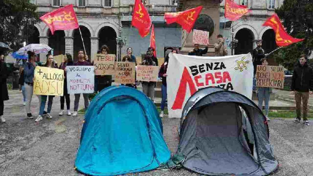 Manifestazione caro affitti