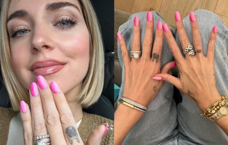 La manicure di Chiara Ferragni per il compleanno