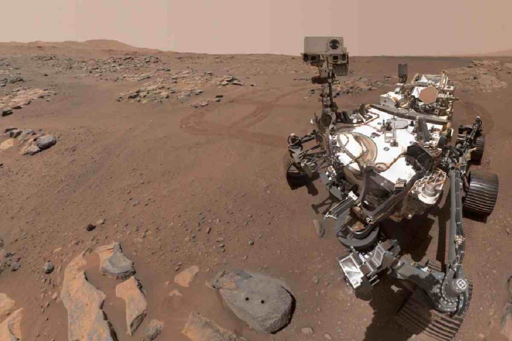 Il rover Perseverance su Marte