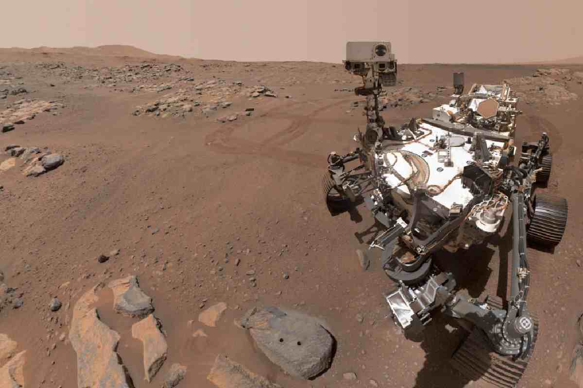 Il rover Perseverance su Marte