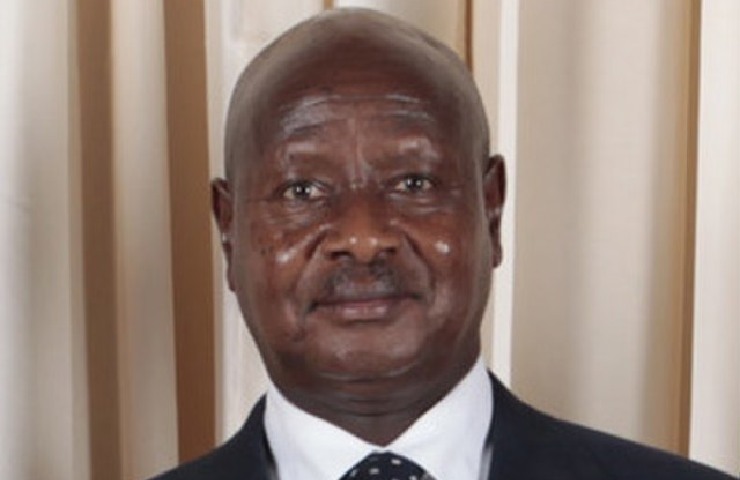 Yoweri Museveni, presidente ugandese