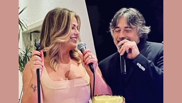vanessa incontrada con l'ex marito rossano laurini