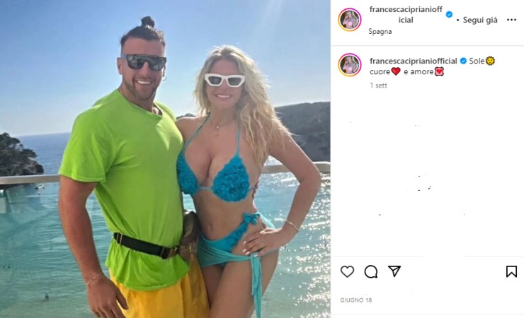 francesca cipriani viaggio marito