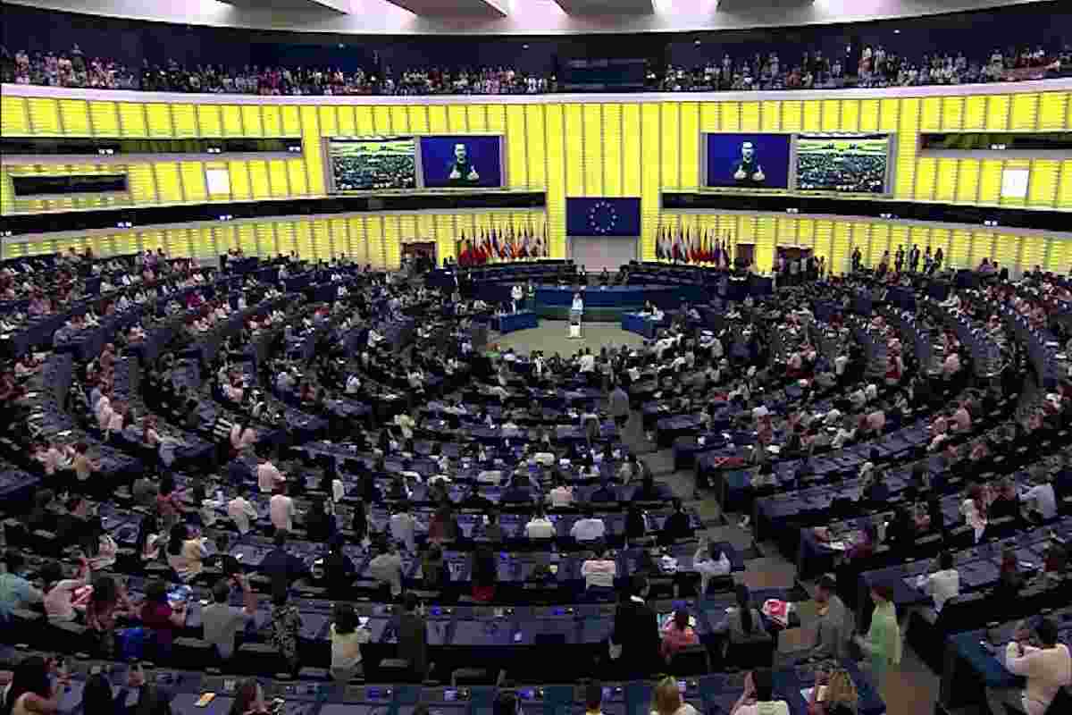 La giornata dei giovani al parlamento Ue