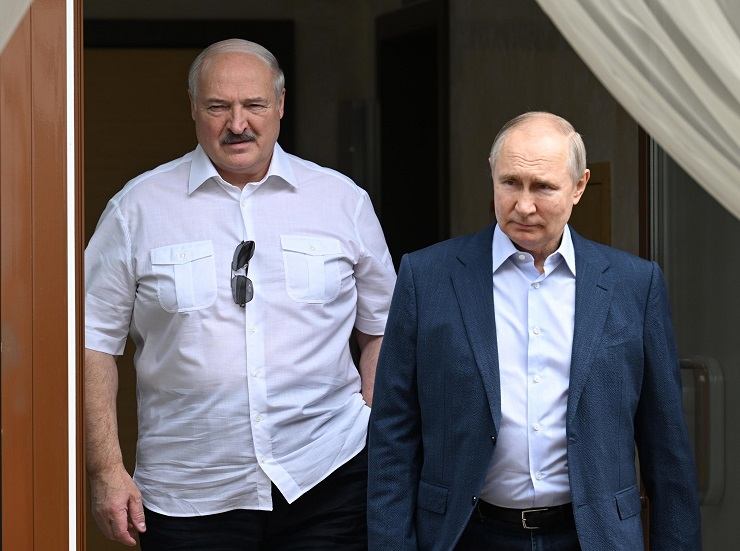 Lukashenko e Putin