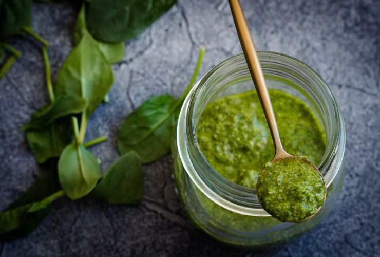 Conservare il pesto