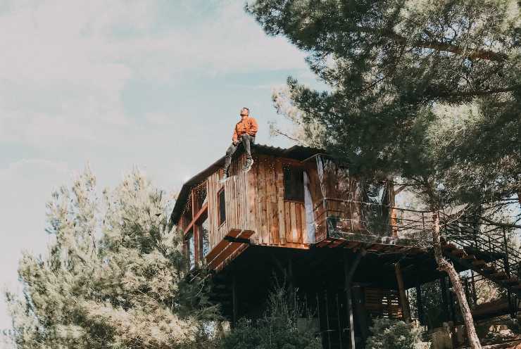 vacanze su casa sull'albero