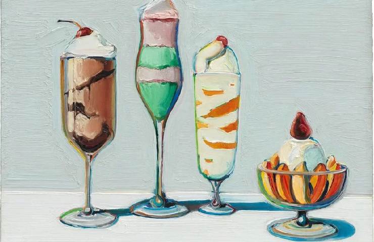 Wayne Thiebaud, Confections, 1962