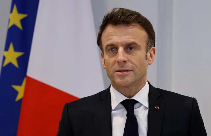 Il presidente francese Emmanuel Macron