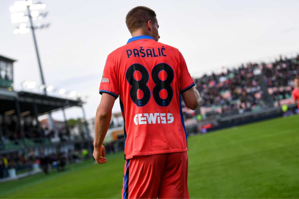 Pasalic dell'Atalanta durante una partita