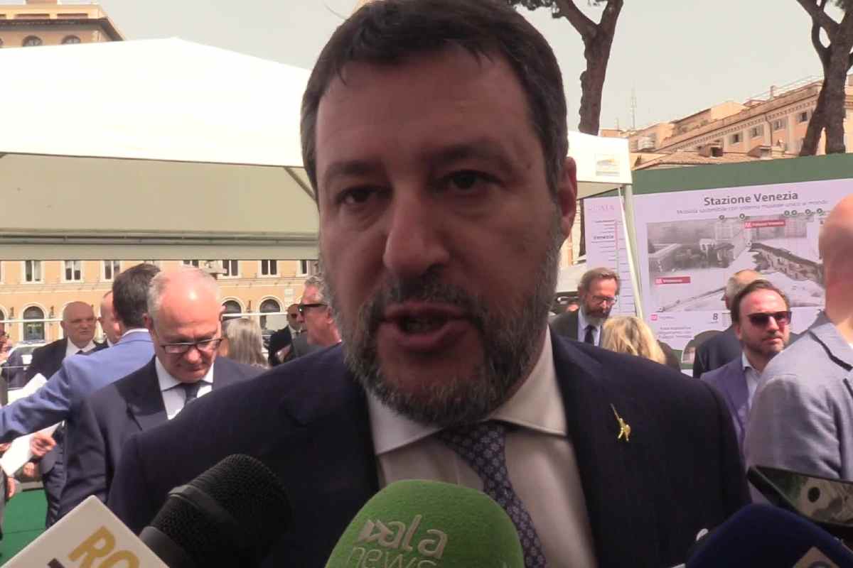 Matteo Salvini parla della polemica sul Mes