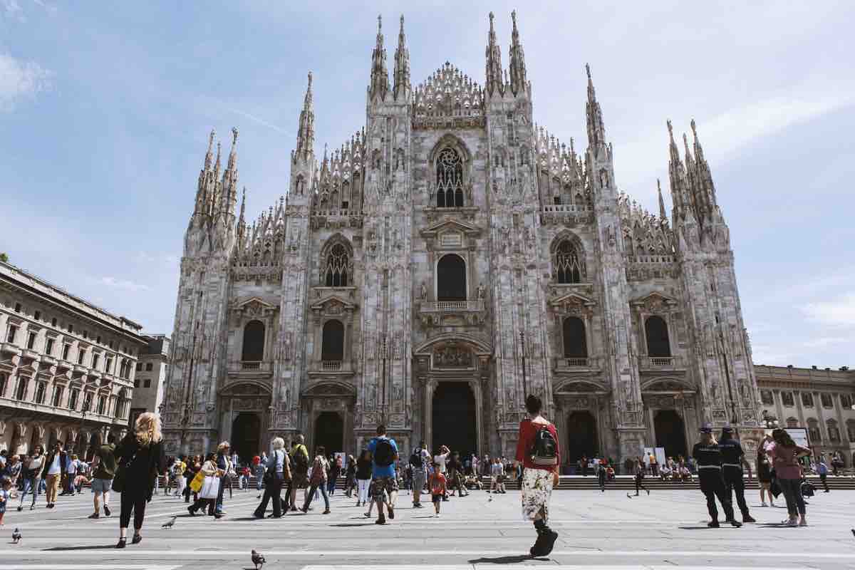 Una foto del Duomo di Milano