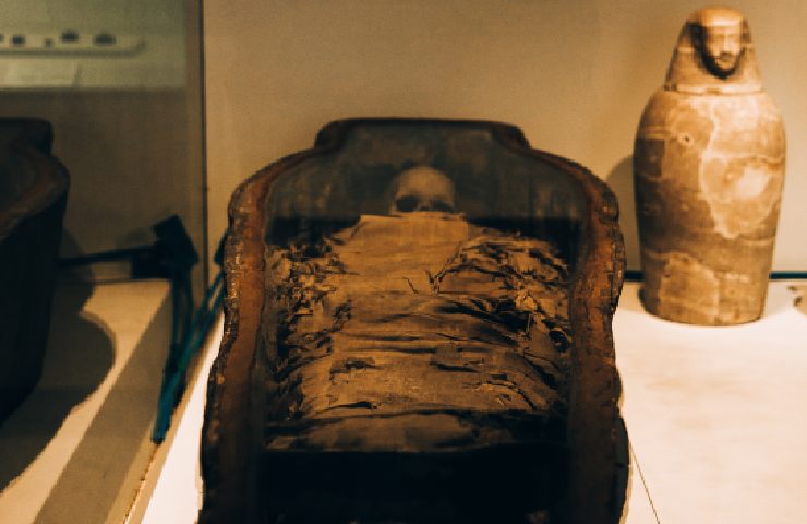 Un'antica mummia