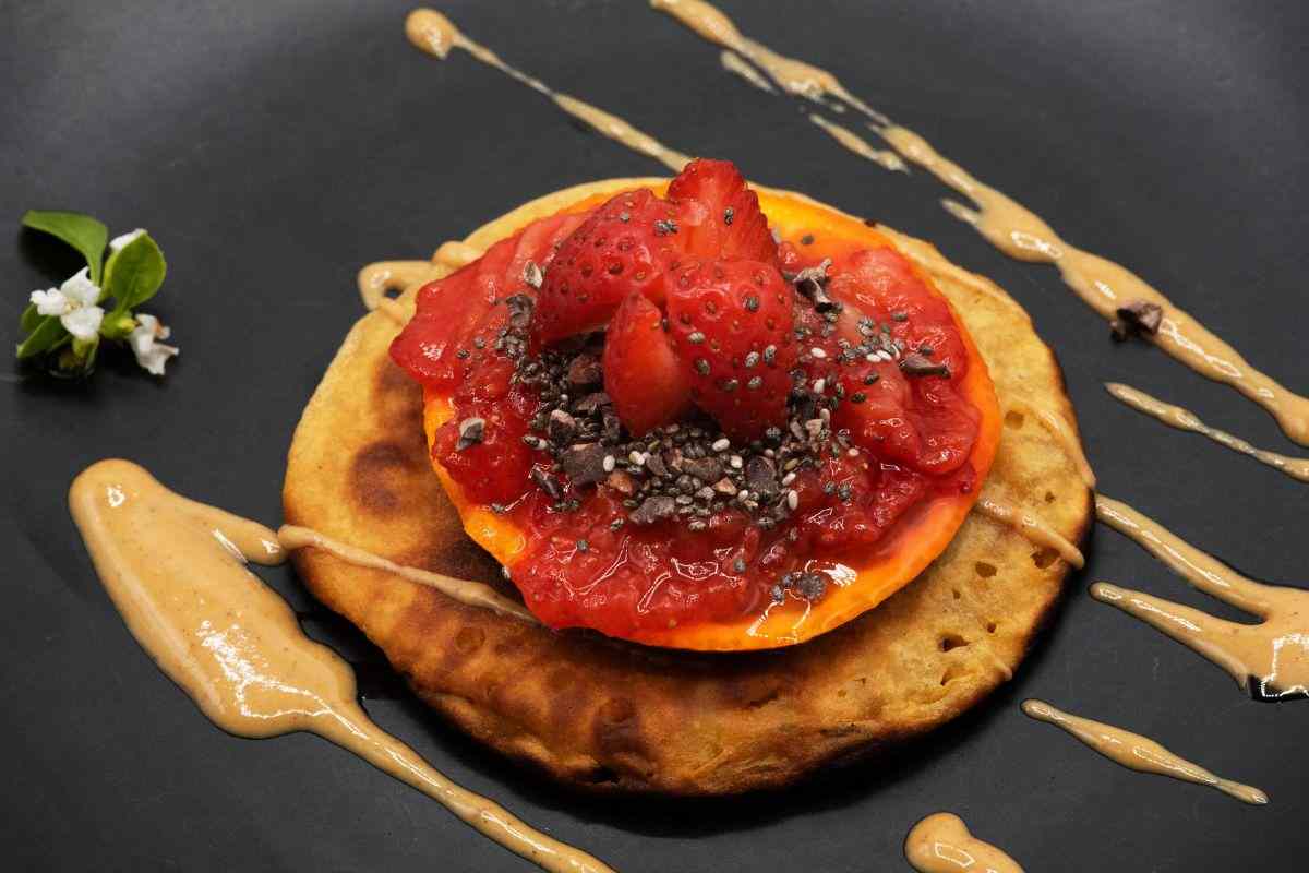 colazione pancake vegano