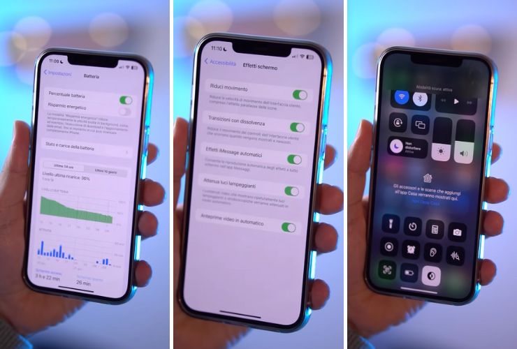 passaggi per migliorare lo stato della batteria dell'iPhone video Instagram