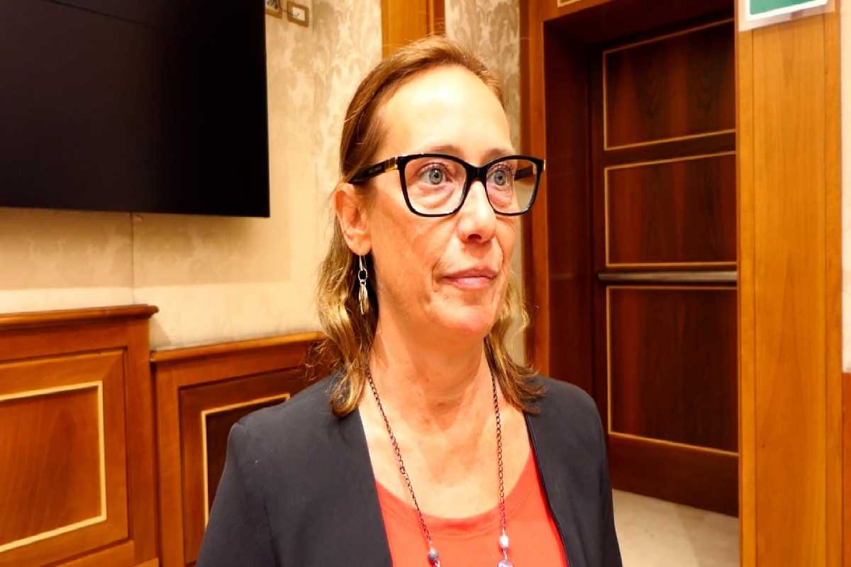 La senatrice Ilaria Cucchi