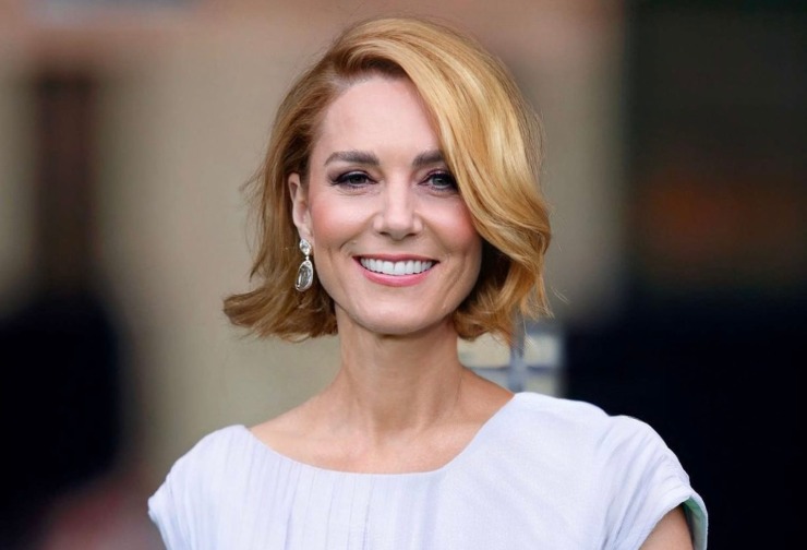 Kate Middleton capelli corti