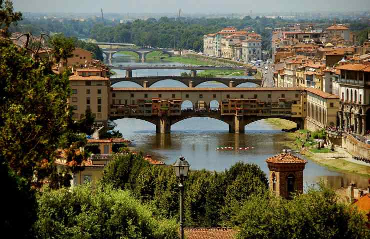 Ponte Vecchio a Firenze in Toscana