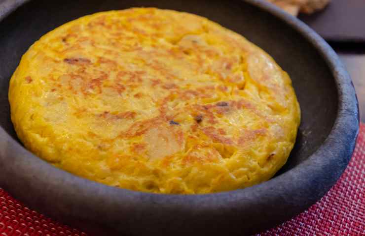 frittata alta e morbida