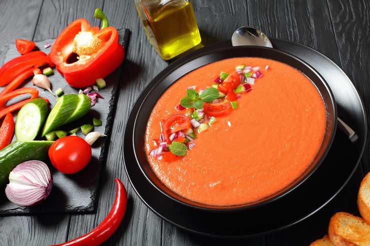 Il gazpacho è il piatto per la tua estate