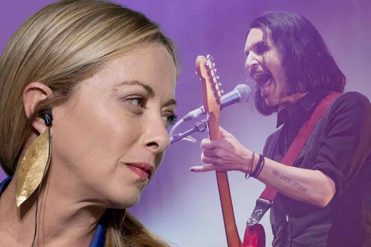 giorgia meloni insultata da brian molko