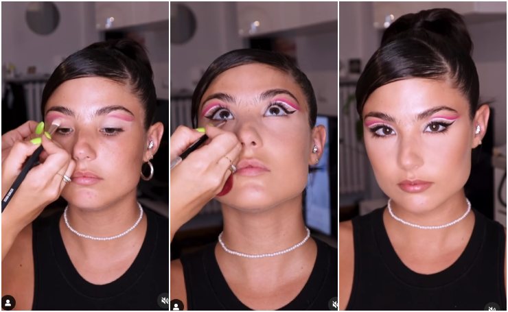 giorgia soleri make up barbie