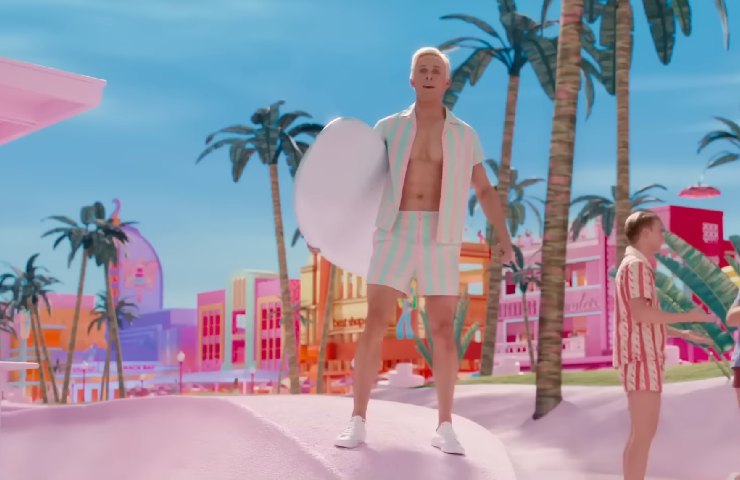 Ken nel trailer del film Barbie