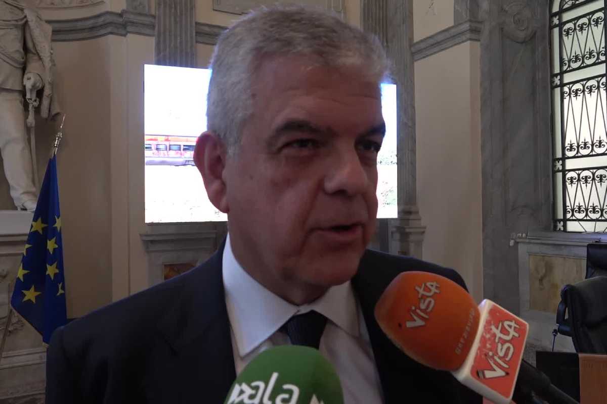 L'amministratore delegato di Trenitalia, Luigi Ferraris, parla del Frecciarossa Roma-Pompei