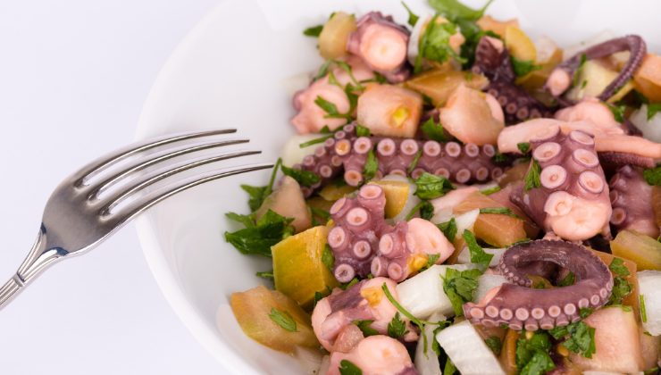 Polpo in cucina
