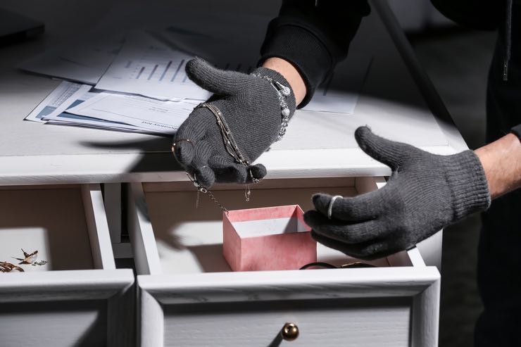 Furti: dove evitare di nascondere i propri valori