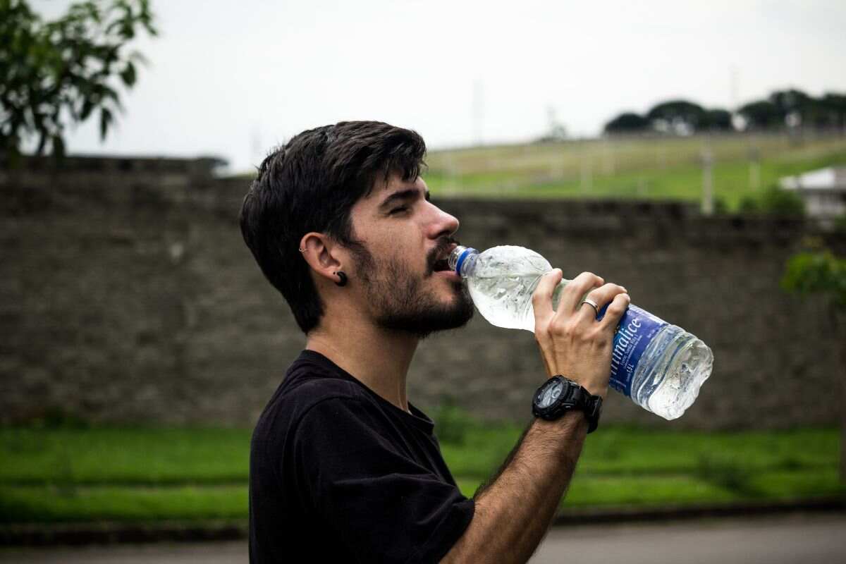 Bere tanta acqua per rinfrescarsi