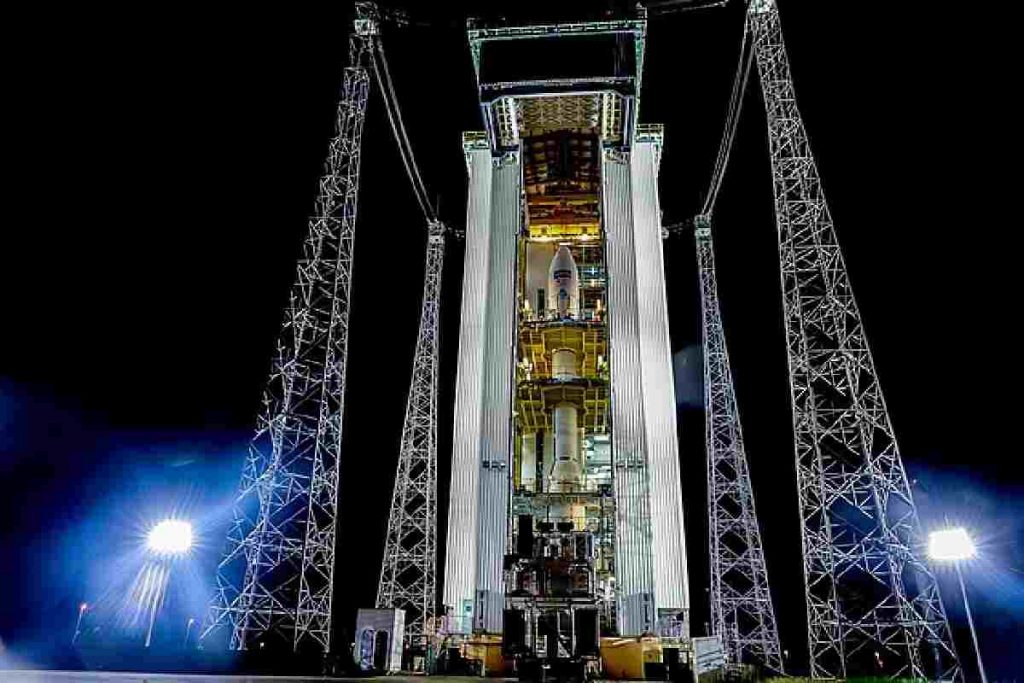 Vega VV05 pronto al decollo