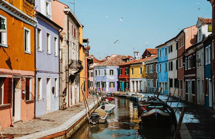 Un vicolo di Venezia