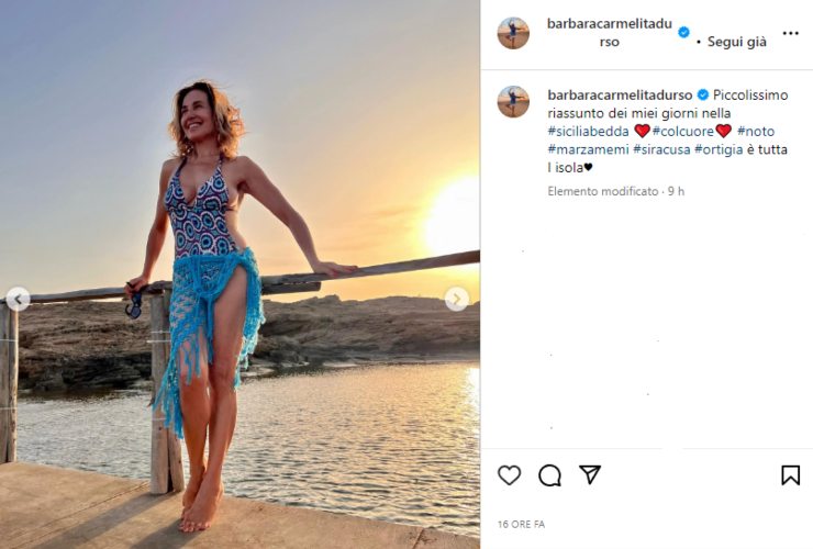 barbara d'urso senza trucco costume