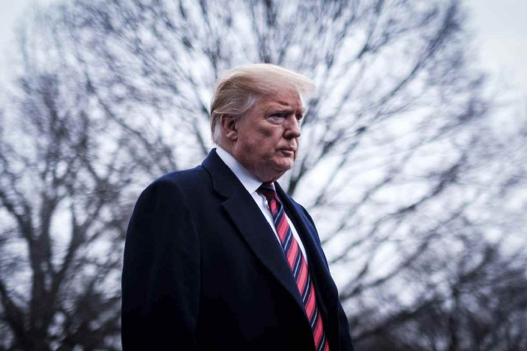 Il neopresidente degli Stati Uniti Donald Trump