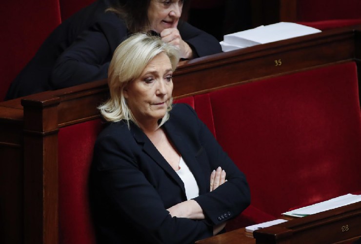 Marine le Pen, leader del partito Rassemblement National