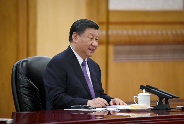 Il presidente della Cina Xi Jinping
