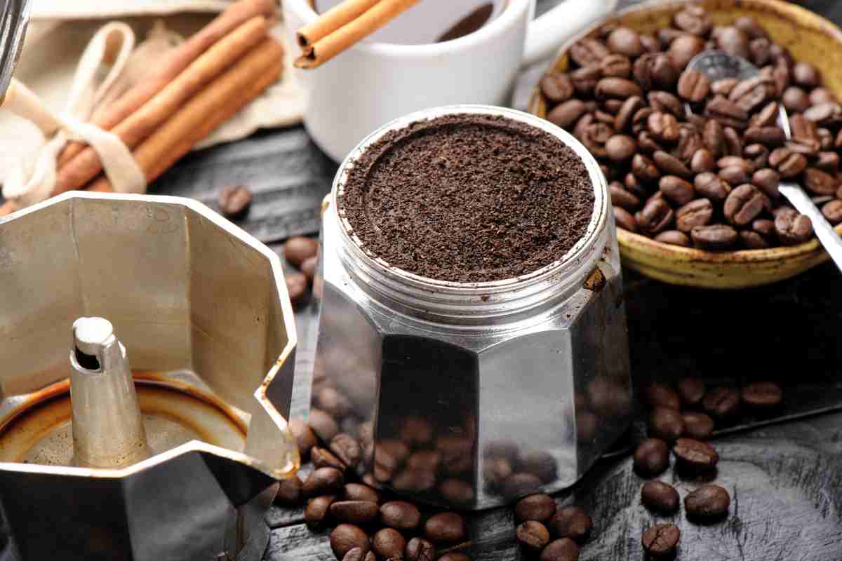 fondi di caffè frigorifero