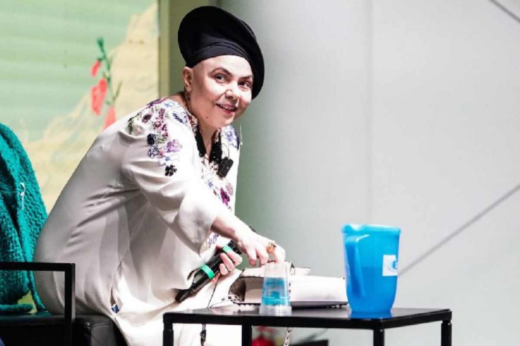 La scrittrice Michela Murgia