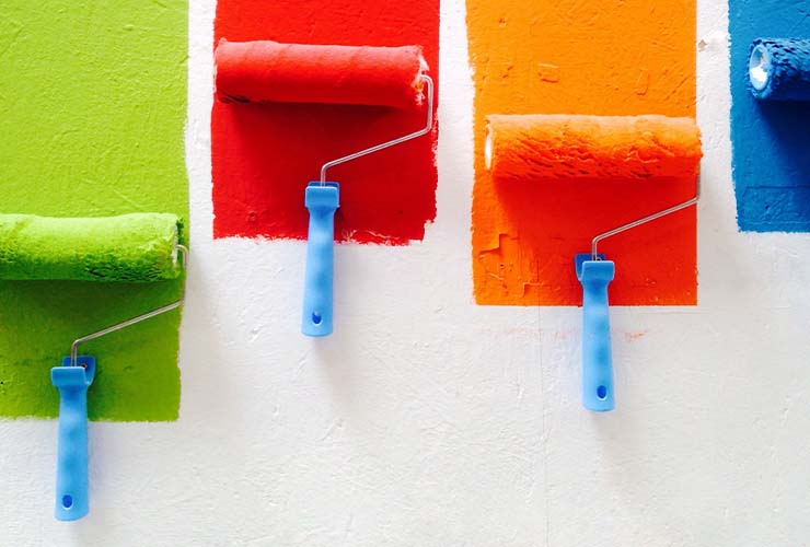 Scegliere il colore giusto per tinteggiare casa