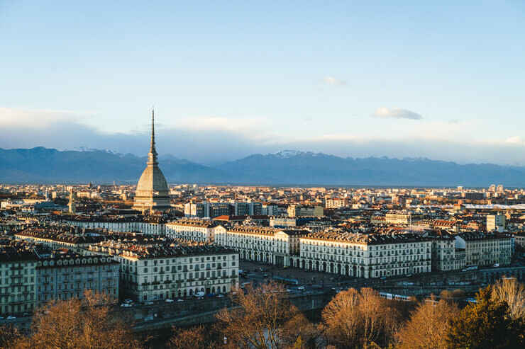 Torino vista dal Monte dei Cappuccini