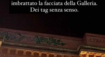 Milano, vandalizzata la galleria Vittorio Emanuele II. I precedenti simili