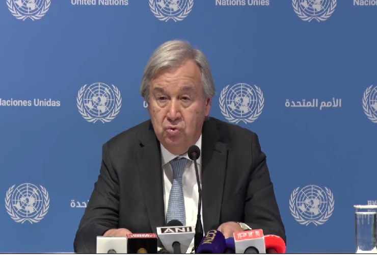 Il segretario generale dell'Onu Antonio Guterres