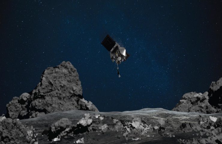 Asteroide Bennu di cui sono stati prelevati i campioni