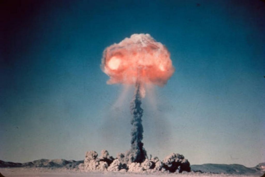Esplosione di una bomba atomica