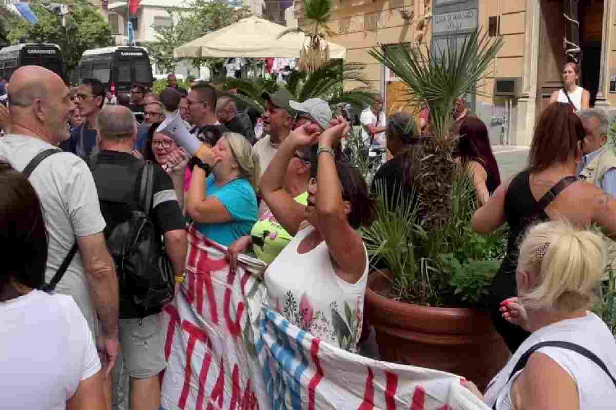 Manifestazione Napoli