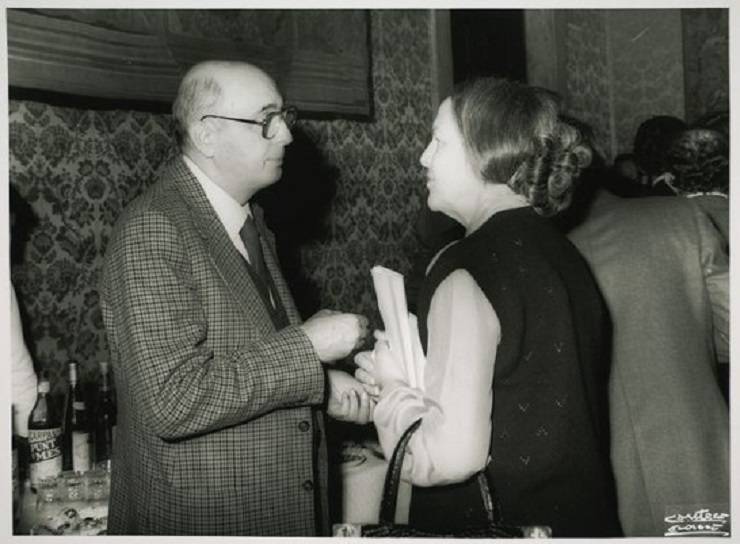 Napolitano e Nilde Iotti nel 1982