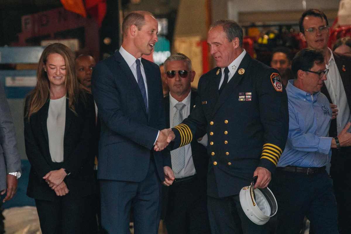 Principe William in America senza Kate