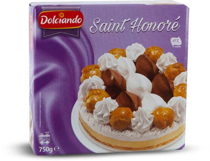 Torta Saint Honoré prodotta da Sammontana